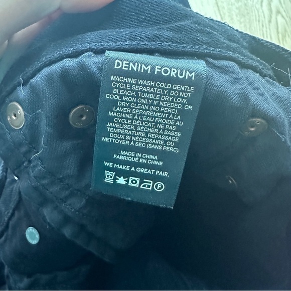 DENIM FORUM THE JONI HIGH RISE LOOSE JEAN - 24 - Picture 10 of 15